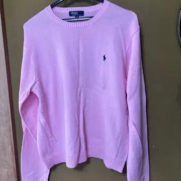 랄프 로렌 핑크 긴팔 스웨터 170 XL
