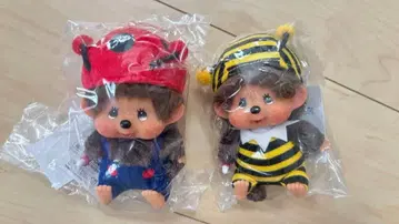 몬치치 얼굴 큰 SS 키 체인 2개 세트 [미츠바시 무당벌레]