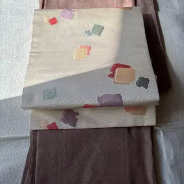 유키 츠무기 기모노 성숙 큐트 핑크와 나고야 오비