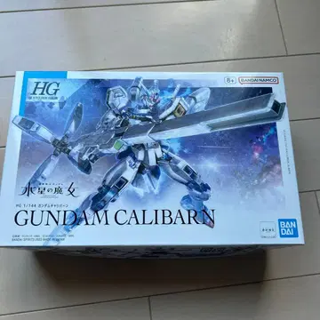 미사용 HG 1/144 건담 칼리버넌 수성의 마녀