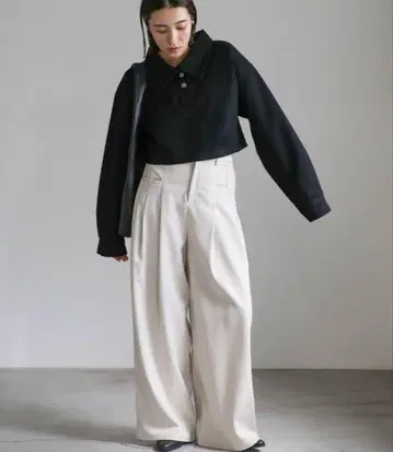 select moca 하프 버튼 데님 숏 상의