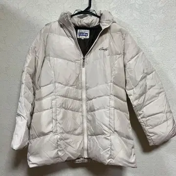 cosby GERRY 다운 자켓 후드 부착 베이지