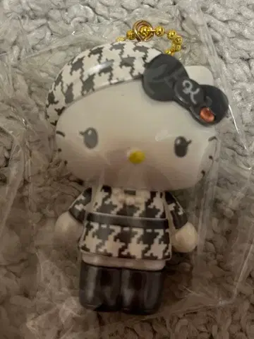 시크릿 마스코트 참 흑백 걸리시 쌍둥이 코디 헬로키티