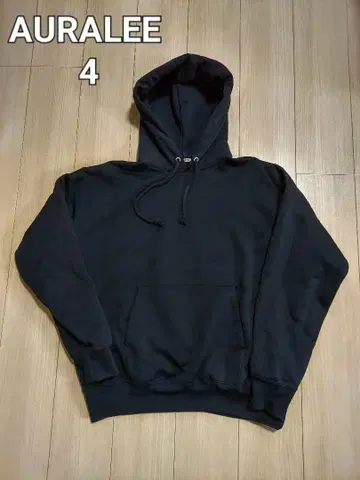 AURALEE BAGGY POLYESTER SWEAT P/O PARKA