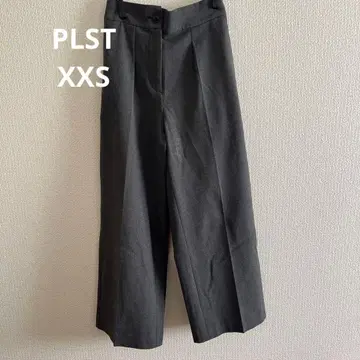 PLST 플라스테 웜 리저브 와이드 팬츠 그레이 XXS