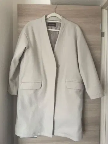 URBAN RESEARCH 라이트 베이지 롱 코트