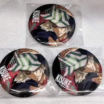 BLEACH 우라하라 키스케 라메키라 캔뱃지