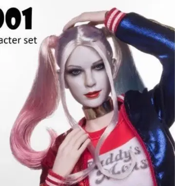 1/6 할리 퀸 스타일 헤드