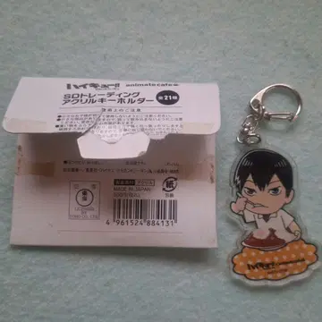 하이큐 카게야마 토비오 아크릴 키링 애니메이트 카페 키링