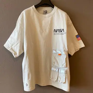 CHUMS NASA Space Pocket T셔츠 참스 NASA L