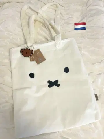 [ 일본 미발매 ] 보리스의 키링 포함 미피 백 36 x 42cm