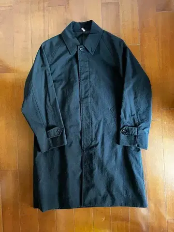 UNITED ARROWS 다기능 포켓 스텐카라 코트 네이비 루즈핏 S