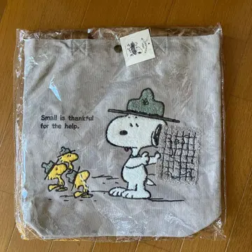 스누피 우드스탁 토트백