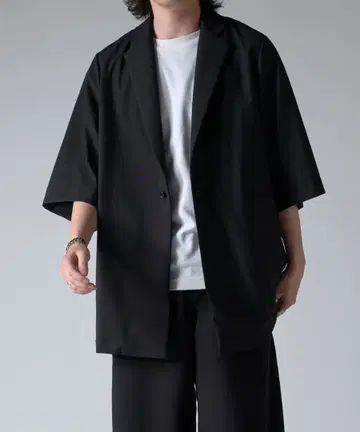 Lui's 루이스 워셔블 빅 반팔 자켓