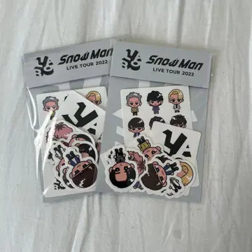 SnowMan LIVE TOUR 2022 LABO 스티커 세트 2점