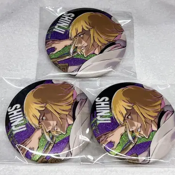 BLEACH 히라코 신지 라메키라 캔뱃지 3개