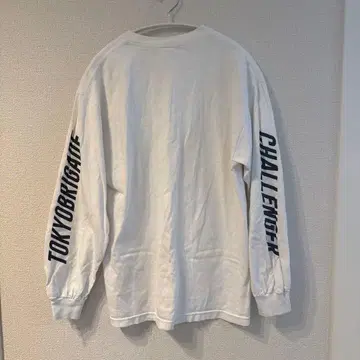 TOYOBRIGADE CHALLENGE 긴팔 셔츠 화이트