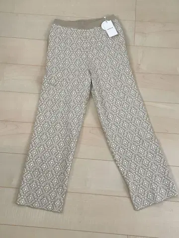 LEPSIM 패턴 캐주얼 팬츠 사이즈 F