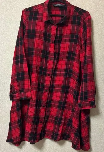 ZARA 체크 무늬 셔츠