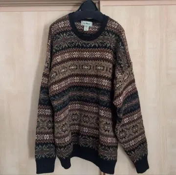 L.L.Bean 노르딕 무늬 스웨터 L 사이즈
