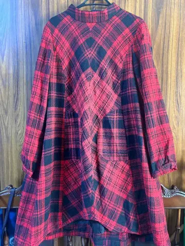 센소유니코 tb 빨검 긴팔 원피스 울 100%