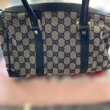 GG 패턴 토트백 베이지 블랙