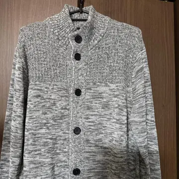 [ 미사용 3만 엔 ] JOSEPH 조세프 트위스트 멜란지 니트 가디건