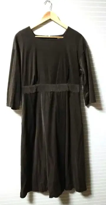 bulledesavon 브뤼데사봉 7부 소매 롱 원피스