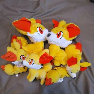 포켓몬 푸호꼬 봉제 인형 5개 묶음 판매