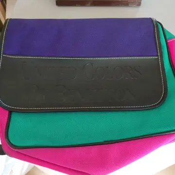 레트로 베네통 빈티지 백