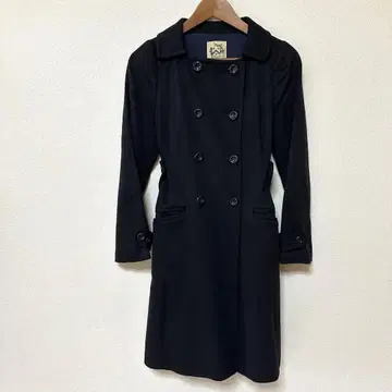 새상품급 엘리오폴 캐시미어 100% 더블 체스터 코트 일본제