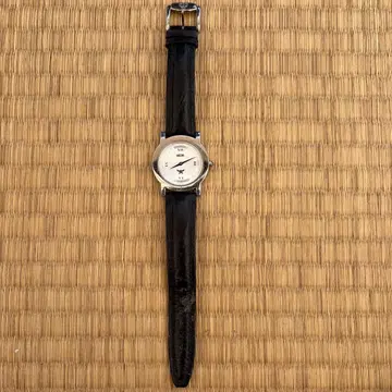 MCM 쿼츠 손목시계 실버 블랙