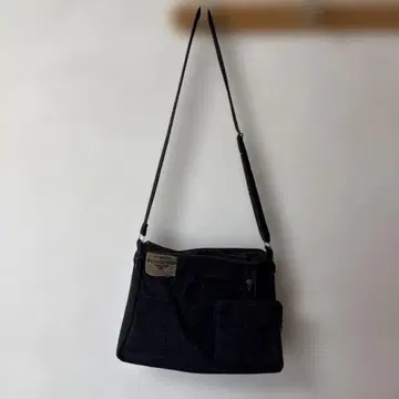 Wrangler 블랙 숄더백 리메이크