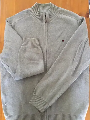 TOMMY HILFIGER 집업 니트 자켓