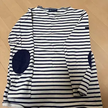 세인트 제임스 스트라이프 7부 소매 티셔츠