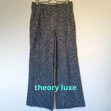 theory luxe 트위드 니트 팬츠