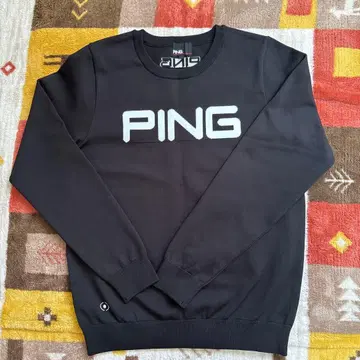 PING 블랙 스웨터 여성용