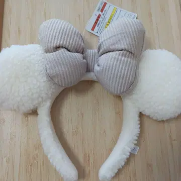 디즈니 리조트 미니 머리띠 복슬복슬 디즈니랜드