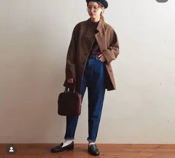 figlondon 체크 코트