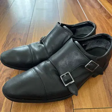 GORE-TEX texcy luxe 더블 몽크 드레스 신발 26.0 블랙