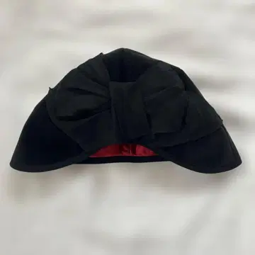 sugri 실크 리본 포함 벨벳 후드