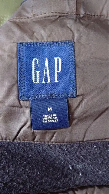 GAP 다운 자켓 M 다크 브라운