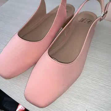 핑크 슬링백 펌프스