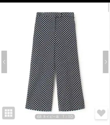 투모로우랜드 미사용 새상품 네이비와 화이트 와이드 팬츠 32 사이즈