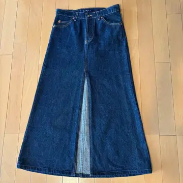 아르 진 Earl Jean 데님 롱 스커트