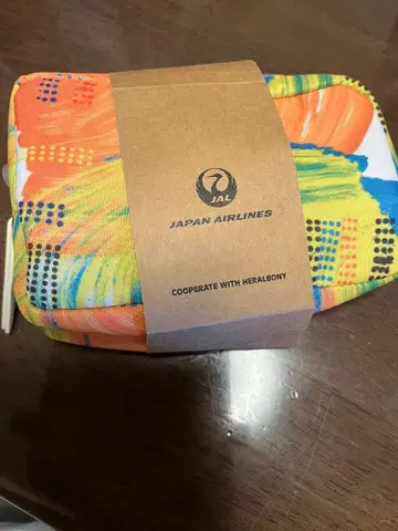 JAL 트래블 파우치 HERBALBONY 콜라보