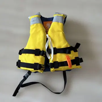 벚꽃 마크 부착 구명 조끼 어린이용 국토교통성 형식 승인품