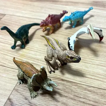 공룡 피규어 트리케라톱스 티라노사우루스 프테라노돈 외 6체