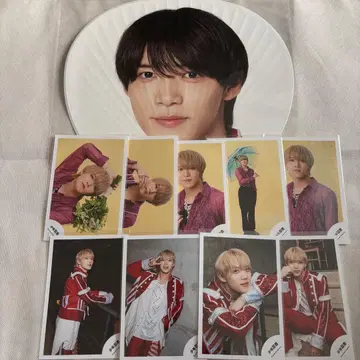 쿠로다 코우키 부채 공식 사진 세트