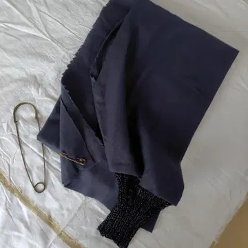 [ 미사용품 ] 에믹에틱 편소매 케이프 스톨